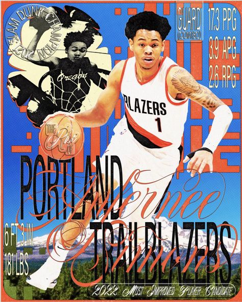 draaained anarcho-swiftie 🏴 on Twitter: "this genre of graphic design has got to go… " Kel Lauren, Anfernee Simons, Grpahic Design, Basketball Posters, Office Poster, Portland Trailblazers, Music Magazines, Basketball Cards, Sports Design