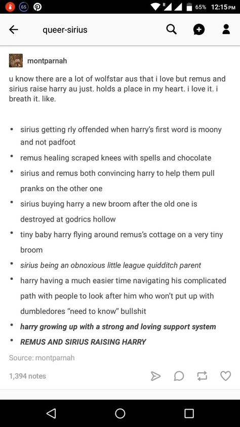 Sirius And Harry Headcanons, Sirius Raising Harry Fanart, Harry Raised By Sirius And Remus, Remus And Harry Fanart, Sirius Raises Harry, Wolfstar Raising Harry Headcanon, Remus Raising Harry, Remis And Sirius, Top Remus X Bottom Sirius