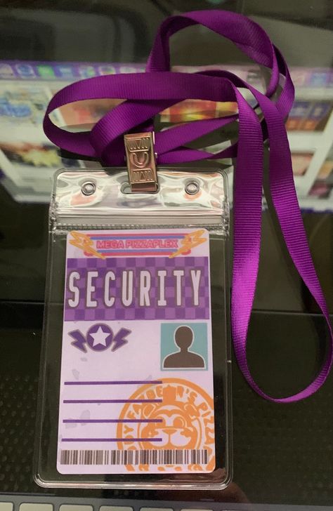 Fnaf Security Guards, Fnaf Costume, Fnaf Crafts, Security Badge, Fnaf Cosplay, Fnaf Oc, Fnaf Movie, Freddy Fazbear, Fnaf Characters