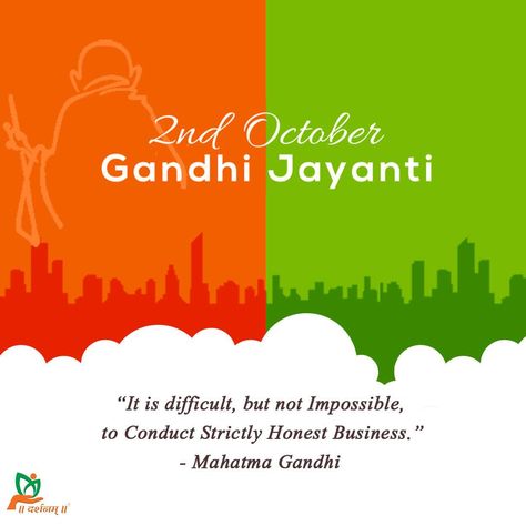 2 October Gandhi Jayanti, 2 October, Gandhi Jayanti, Real Estate Social Media, Mahatma Gandhi, Creative Ideas, Real Estate, Social Media, Media