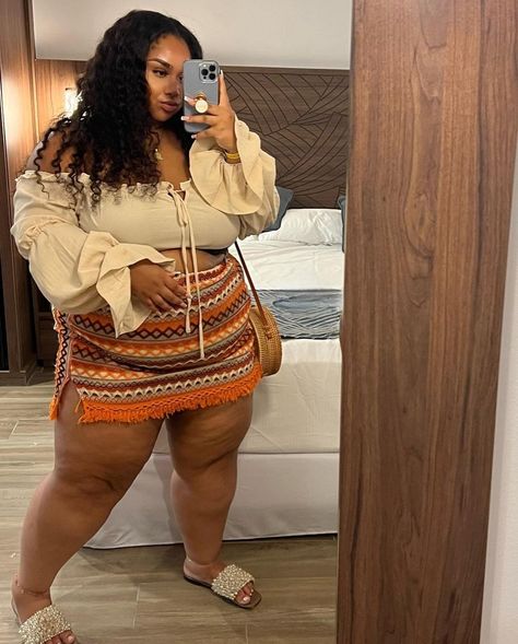 Vacation Outfit Inspo Plus Size, Vacation Outfits Plus Size Black Women, Plus Size Miami Outfits Night, Cute Vacation Outfits Plus Size, Plus Size Fashion For Black Women Curvy Girls, Plus Size Birthday Outfits Summer, Summer Cruise Outfits Black Woman, Plus Size Beach Outfits Black Women, Beach Trip Outfits Plus Size