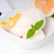 Frozen Lemon Tofu Cream, a recipe from ATCO Blue Flame Kitchen's Hall of Flame cookbook, 2007. Fruit Sorbet Recipe, Fat Free Desserts, Homemade Sorbet, Coconut Sorbet, Fruit Sorbet, Frozen Lemon, Lemon Sorbet, Sorbet Recipes, Ninja Creami