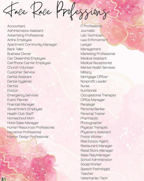 HELP WANTED! 🫶🏼 I am creating a Professional Women’s portfolio with spa facials or before/after makeovers! I need a woman from each of the following professions/occupations to simply let me borrow your face! (If you want to be, I will also feature you on my Facebook page with a write up about what you do!) Let me know if you or someone you know are in any of the following categories. Also, let me know your profession!! I want all careers to be represented! And every type of woman! You can... Event Planner Office, I Need A Woman, Spa Facials, Medical Receptionist, Church Volunteers, Cell Phone Carrier, Hotel Sales, Bank Teller, Administrative Assistant