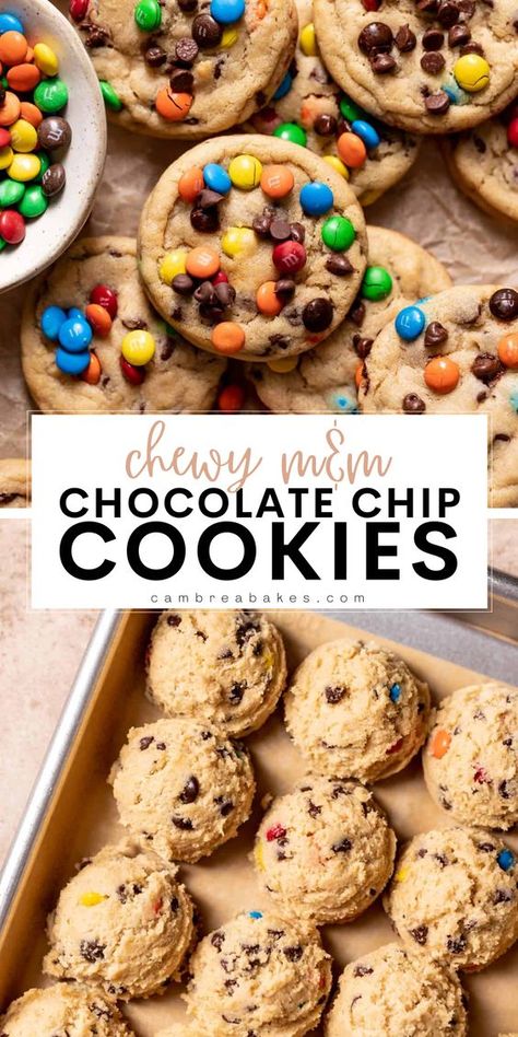 Decorate with Flavors: Cookie Design Courses Chocolate Chip Easy Recipes, Cookies With Mini M&ms, M&m Chocolate Chip Cookies, Summer Cookie Flavors, M&m Recipes, Crumbles Cookies, M&m Cookies, Chocolate Chip M M Cookies, Mm Cookies