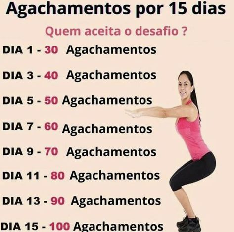 #desafio15dias #agachamento #processodeemagrecimento #emagrecimento #emagrecercomsaude #dicadeexercicio #bonshabitos #fitness #motivacao Shake Diet, Gym Workout For Beginners, Move Your Body, Workout For Beginners, Zumba, Full Body Workout, Beauty Care, Personal Trainer, Workout Videos