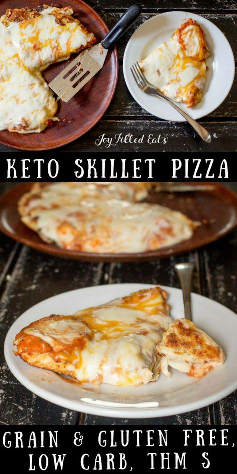 Low Carb Skillet, Keto Skillet, Skillet Pizza, Starting Keto Diet, Recetas Keto, Low Carb Pizza, Keto Cheesecake, Keto Diet Menu, Vegan Keto