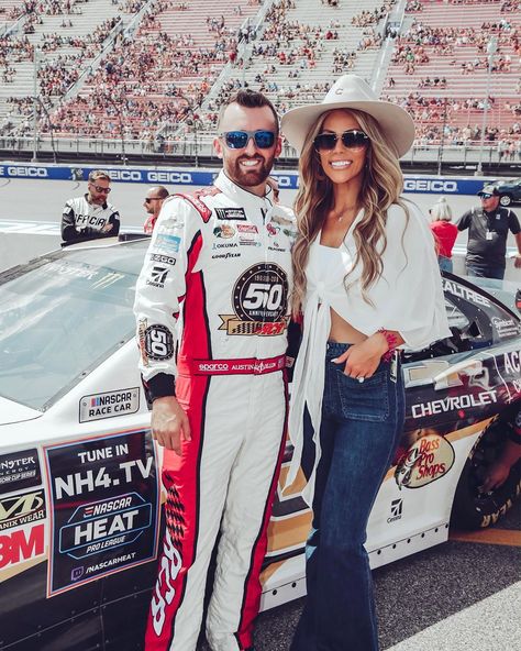 Whitney Dillon on Instagram: “Feelin’ like a race day cowgirl 🏁” Whitney Dillon, Nascar Drivers, Race Day, Nascar, On Instagram, Instagram