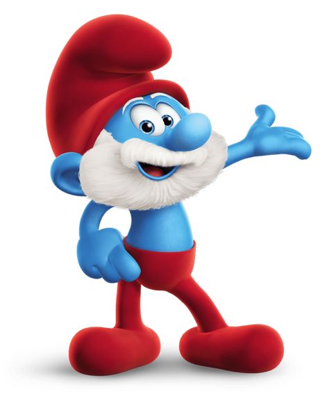 Papa Smurf, The Smurfs, Media