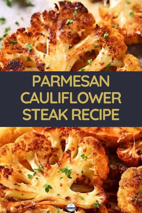 Savor the irresistible flavors of Parmesan cauliflower steaks prepared with love. Whether you prefer them baked, roasted, or crispy from the air fryer, our cauliflower steak recipes will satisfy your cravings. Breaded Cauliflower Steaks Baked, Cauliflower Steak Recipes, Cauliflower Steaks Roasted, Steak Parmesan, Ww Sides, Air Fryer Cauliflower, Cauliflower Steaks Recipes, Cauliflower Steak, Roasted Cauliflower Steaks