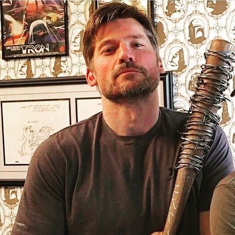 The Walking Dead Forever Caryl on Twitter: "#TheWalkingDead #TWD #Negan #GameOfThrones… " Nikolaj Coster, Nikolaj Coster Waldau, Game Of Thrones, A Man, On Twitter, Twitter, Wall, Instagram