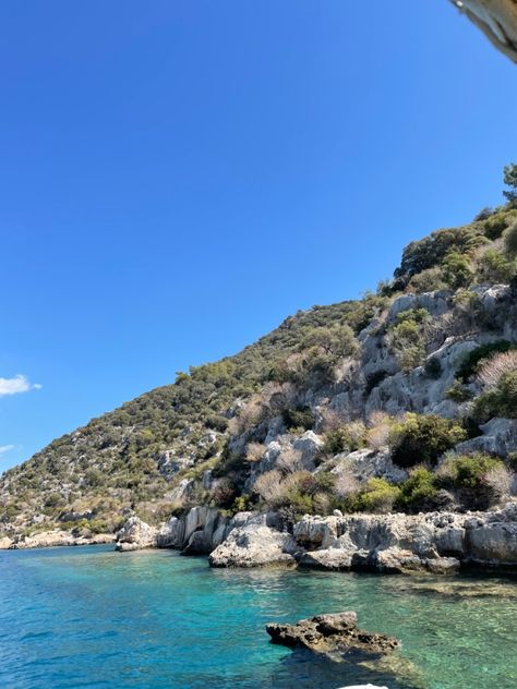 Kekova, also named Caravola[1] (Greek: Dolichiste), is a small Turkish island near Demre (Demre is the Lycian town of Myra) district of Antalya province which faces the villages of Kaleköy Turkish Islands, Sunken City, The Villages, Antalya, Water, Travel