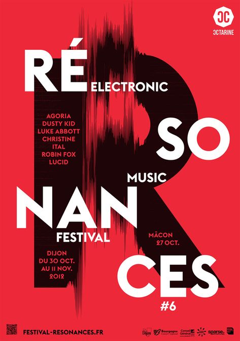 GRAND NEZ/ Mises En Page Design Graphique, Best Posters, Graphic Design Images, Music Festival Poster, Typography Poster Design, Typographic Poster, Type Posters, Music Design, Festival Posters