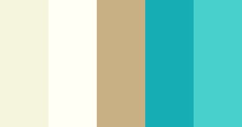 Turquoise And Tan Color Palette, Turquoise Beige Color Palette, Tan Color Palette, Turquoise Color Scheme, Turquoise Aesthetic, Turquoise Color Palette, Hexadecimal Color, Green Name, Light Sea Green