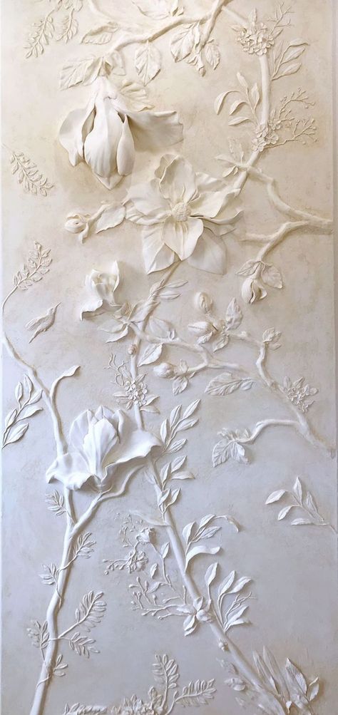 Blotting Paper Art, Floral Plaster Wall Art, Plaster Relief Wall Art, Relief Mural Art, Plaster Flower Art, Plaster Flower Wall Art, Plaster Wall Design, Decorative Plaster Wall, 3d Plaster Art