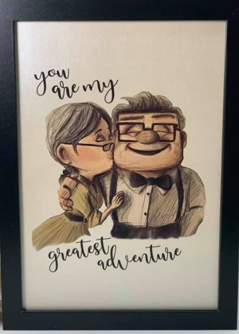 Up Carl Y Ellie, Love And Romance Quotes, Disney Love Quotes, Short Love Quotes, Love My Wife Quotes, Anniversary Quotes Funny, Love My Husband Quotes, Growing Old Together, Wife Quotes