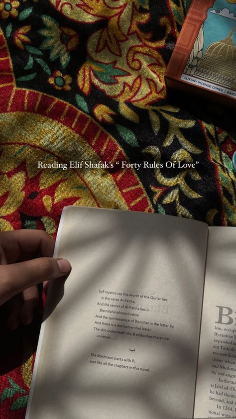 #books 40 Rules Of Love Book Aesthetic, 40 Rules Of Love Book, Forty Rules Of Love Aesthetic, Love Book Aesthetic, 40 Rules Of Love, Forty Rules Of Love, Sufi Mystic, Love Aesthetic, Book Aesthetic