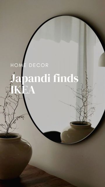 Aleksandra Lozinska on Instagram: "💬Comment “Japandi Finds” 💬 for clickable links. I’m thrilled to introduce my new series, exploring the art of Japandi home decor on a budget! 🏡✨ Many of you requested IKEA products, and I’ve curated a selection that perfectly embodies the harmonious blend of Japanese minimalism and Scandinavian coziness. IKEA has so many products that I am sure there will be part two 👌🏼Table inpiration photo is from pinterest from @sallashouse ❤️ #JapandiOnABudget #IKEAFinds #HomeDecorInspiration #Japandi #Neutrals" Scandinavian Interior Ikea, Japandi Ikea Living Room, Japandi Entryway Ideas, Ikea Japandi Style, Japandi Ikea Hack, Japandi Mirror, Ikea Japandi, Japandi Hallway, Japandi Ikea