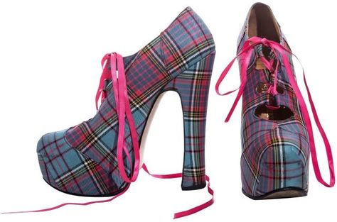 Vivienne Westwood Heels, Vivienne Westwood Tartan, Nana Clothes, Vivienne Westwood Fashion, Vivienne Westwood Shoes, Round Toe Pumps, Trendy Fashion Tops, Car Coat, Buckle Boots