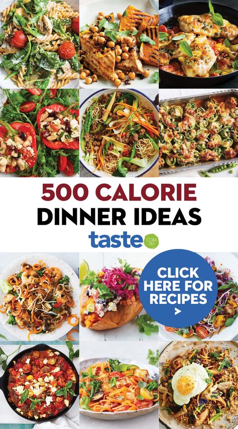 500 Calorie Dinners Easy, 500 Calorie Meals Dinners, 1200 Calorie Meal Plan Australia, Low Calorie Family Dinners, 500 Calorie Meal Plan, Dieting Foods, 500 Calorie Dinners, Dinner Under 300 Calories, Mediterranean Lunch