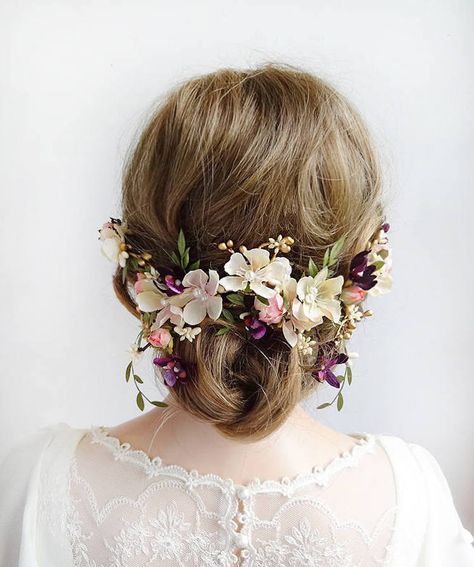 Floral hair pieces