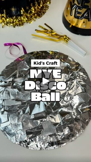 Disco Ball Craft Preschool, Disco Activities For Kids, Disco Ball Crafts For Kids, Disco Crafts For Kids, Disco Crafts, Disco Ball Craft, Ball Activity, Toddler Projects, Craft To Make