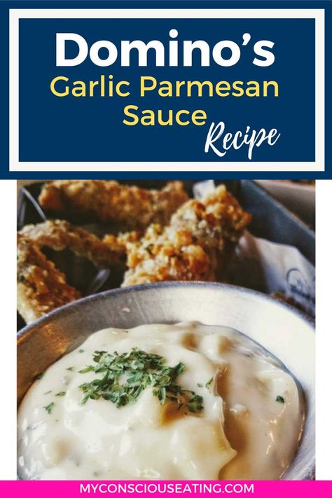 Domino’s Garlic Parmesan Sauce mixed in a bowl Garlic Parmesan Sauce Recipe, Spicy Chicken Bites, Parmesan Sauce Recipe, Creamy Garlic Parmesan Sauce, Dips Recipes, Garlic Parmesan Sauce, Creamy Parmesan Sauce, Aioli Recipe, Parmesan Sauce