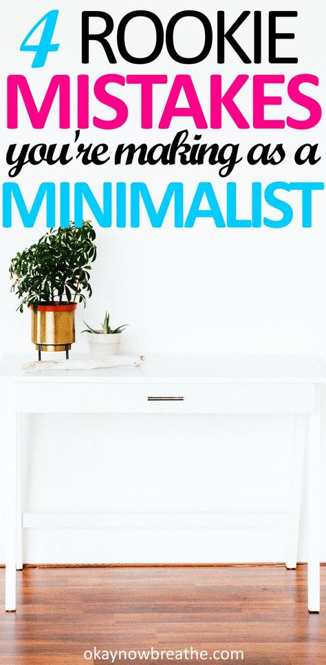 Minimalism Beginner, Clutter Bug, Minimalistic Lifestyle, Minimalism Living, Life Hacks Organization, Life Hacks Every Girl Should Know, Becoming Minimalist, Minimalist Artist, Minimalism Lifestyle