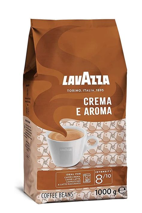 "Lavazza-Crema-e-Aroma-Coffee-Beans-The-Perfect-Blend-of-Richness-and-Aroma" Lavazza Coffee, Perfect Cup Of Coffee, Medium Roast Coffee, Roast Coffee, Roasted Coffee Beans, Coffee Enthusiast, Coffee Roasting, Coffee Beans, Cappuccino