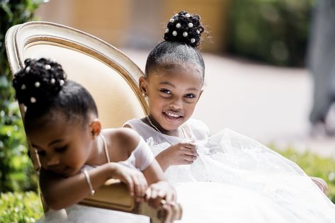 Black Girls Hairstyles Flower Girl, Black Flower Girl Hairstyles Wedding, Flower Girl Hairstyles Black Kids, Black Flower Girl Hairstyles, Flower Girl Hairstyles Updo, Black Toddler Hairstyles, Wedding Hairstyles For Girls, Kids Hairstyles For Wedding, Girls Hairdos