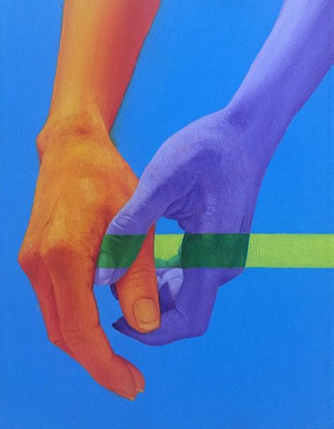 Jonas Wood, Blind Art, Show Of Hands, Color Blind, Inspirational Artwork, A Level Art, Elements Of Art, Funky Art, Modern Painting