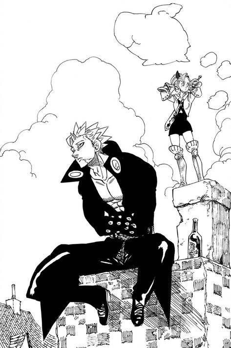 Ban Seven Deadly Sins Manga, 7ds Manga, 7 Deadly Sins Manga, Seven Deadly Sins Manga, Ban Anime, Kubo And The Two Strings, Dbz Manga, Seven Deady Sins, Bleach Anime Art