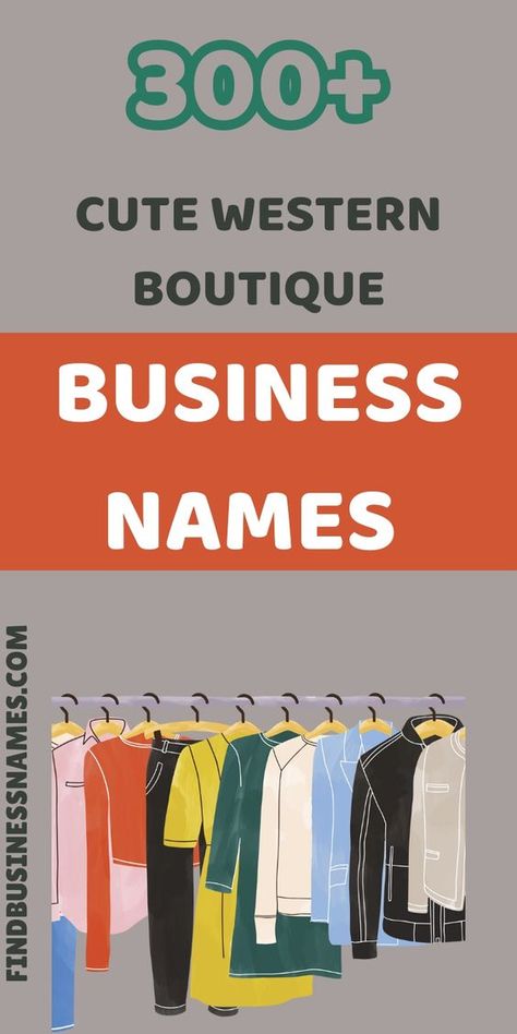 Explore these adorable and unique Cute Western Boutique Names that perfectly capture the rustic charm and chic style. 

Perfect for your next business venture, these names are sure to stand out and attract customers! 

#WesternBoutiqueNames Unique Western Boutique Names, Western Store Names, Southern Names For Business, Western Names For Business, Western Business Names, Southern Boutique Names, Western Boutique Names, Cute Business Names, Southern Names