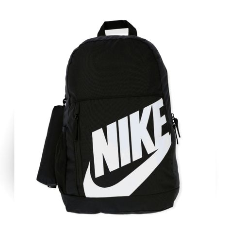 Nike School Backpacks, Nike Elemental Backpack, Black Backpack School, High School Backpack, Nike Backpack, School Gym, Nike Bags, Back To School Backpacks, School Accessories