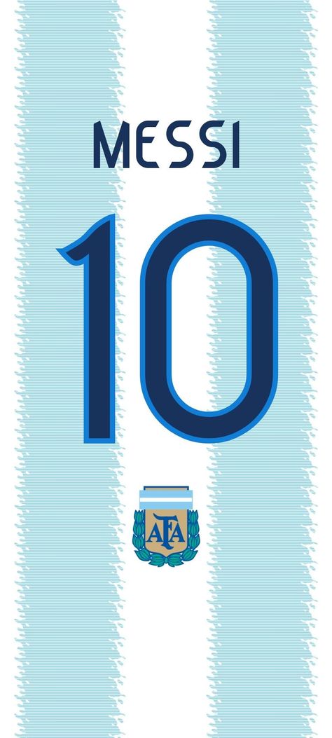 Messi Number, Argentina Logo, Argentina Jersey, Messi Logo, Cool Football Boots, Messi Shirt, Cristiano Ronaldo And Messi, Messi World Cup, Football Numbers