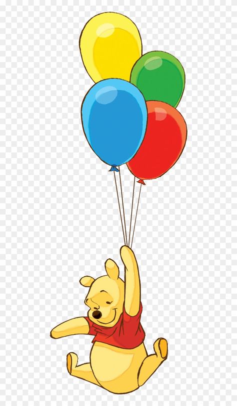 Piglet Balloon, Winnie The Pooh Clipart, Winnie The Pooh Balloon, Pooh Balloon, Flamingo Craft, Tigger Winnie The Pooh, Piglet Eeyore, Winnie The Pooh Honey, Winnie The Pooh Pictures