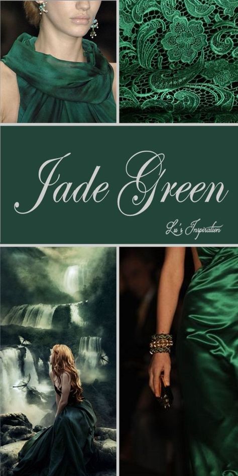 Color Verde Jade, Jade Green Color, Green Luxury, Yoga Studio Design, Color Jade, Color Board, Color Schemes Colour Palettes, Mood Colors, Color Collage