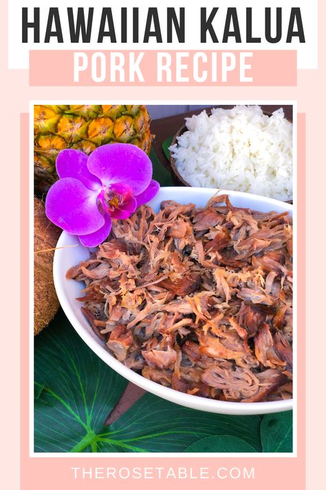 Pork Ragout, Pork Crockpot, Hawaiian Pork, Hawaiian Foods, Inflammation Recipes, Pork Crockpot Recipes, Hawaiian Recipes, Crockpot Soup, Kalua Pork