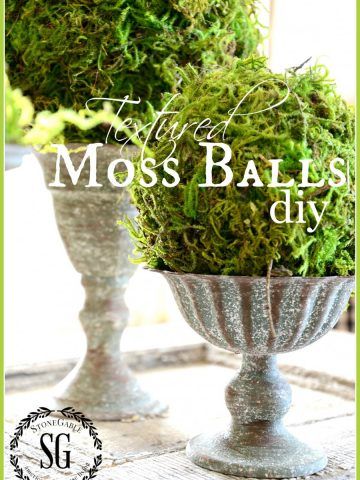 Diy Moss Ball, Moss Decor, Dekor Diy, Moss Balls, Moss Garden, Spring Birds, Diy Garden Projects, Decor Minimalist, White Decor