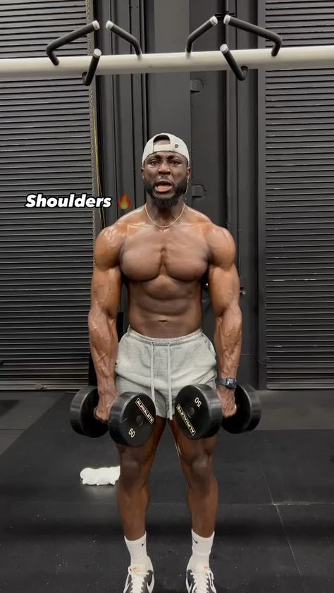 Coach Rambo 🦍🇨🇲 (@starboy_camair) on Threads Bodybuilding At Home, Dream Physique, Best Shoulder Workout, Bodybuilding Workouts Routines, Best At Home Workout, Bodybuilding Workout Plan, Get Ripped, Ideal Body, Man Up