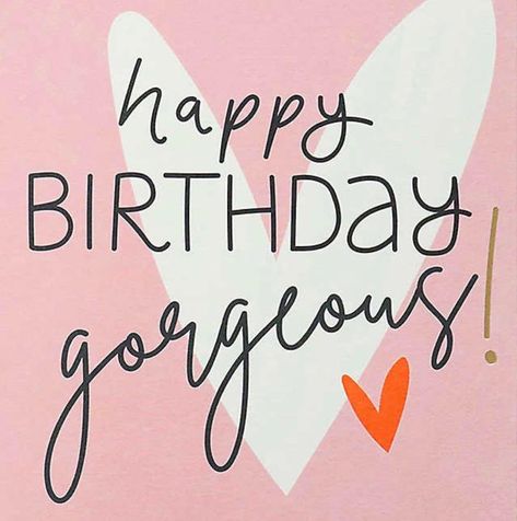 Happy Birthday Girlfriend, Birthday Gorgeous, Caroline Gardner, Happy Birthday Gorgeous, Pink Happy Birthday, Gorgeous Birthday, Cute Happy Birthday, Happy Thanksgiving Quotes, Thanksgiving Quotes