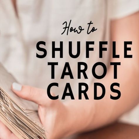 There are many sayings and choices on how to shuffle tarot cards, and tarot card beginners just don’t know which one to choose. Check the article and you can refer to it! Shuffle Tarot Cards, Standard Process, Don T Know, Tarot Card, Just Don, Tarot Cards