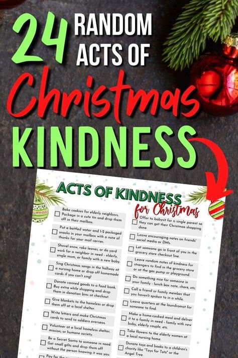 Kindness Christmas Tree, Christmas Kindness Ideas, Christmas Kindness For Kids, Christmas Kindness, Kindness For Kids, Kindness Ideas, Letting Someone Go, Advent Calendars For Kids, Christmas Traditions Family