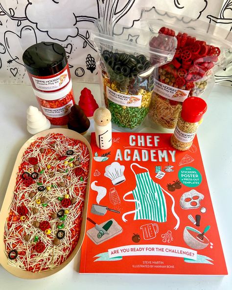 Pizzeria Sensory Play Collection 🍕 drops tomorrow 7/17! But if you’re an email subscriber you get to shop TONIGHT at 6 pm cst!!! Lentil Pizza, Pizza Tree, Star Pasta, Cup Bag, Wooden Toy Shop, Cheese Sausage, Peg Doll, Red Lentil, Pizza Sauce