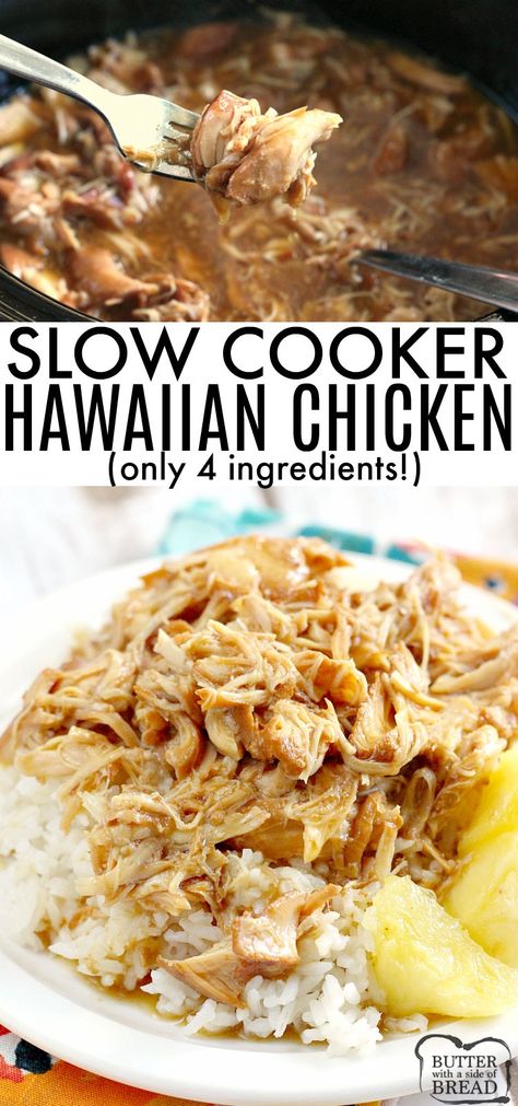 Pineapple Crockpot, Crock Pot Hawaiian Chicken, Slow Cooker Hawaiian Chicken, Hawaiian Chicken Recipe, Hawaiian Chicken Crockpot, Hawaiian Chicken Recipes, Hawaiian Chicken, Chicken Easy, Savory Chicken