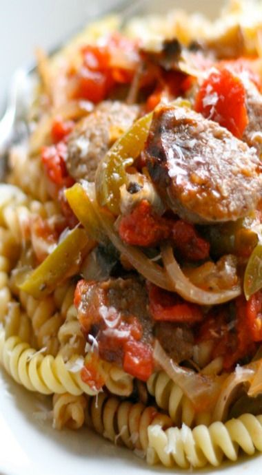 Sausage Cacciatore Recipe, Johnsonville Sausage Recipes, Kilbasa Sausage Recipes, Ground Sausage Recipes, Parmesan Casserole, Cacciatore Recipes, Chicken Parmesan Casserole, Italian Sausage Recipes, Sausage Dishes