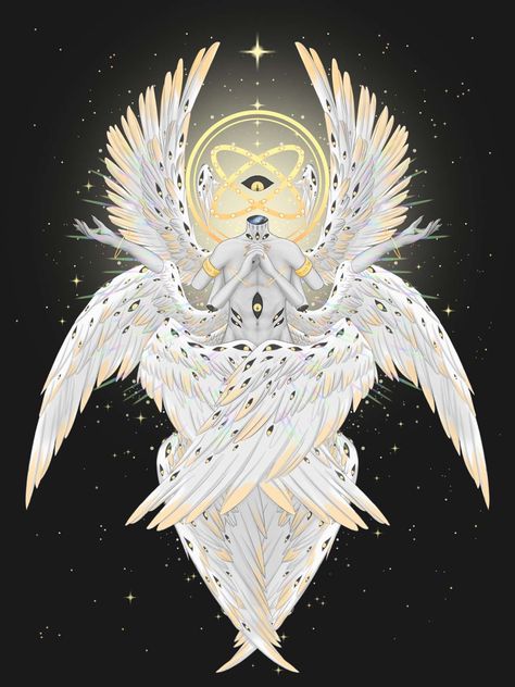 Eldritch Angel, Biblically Accurate, Real Angels, Wings Drawing, Angel Artwork, Heaven Art, Ange Demon, Monster Concept Art, Celestial Art