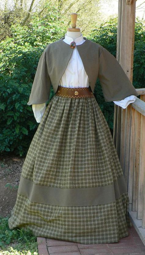 Victorian Bolero, العصور الوسطى, Victorian Costume, Old Fashion Dresses, 2 Piece Outfit, Victorian Clothing, Historical Costume, Historical Dresses, Historical Clothing