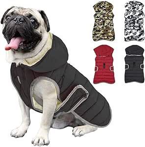 Waterproof Dog Vest for Outdoor Indoor, Winter Warm Fleece Lining Cozy. #pug #puglovers #pugcoat #pugclothes #dogjacket #waterproofclothes Dog Snowsuit, French Bulldog Clothes, Waterproof Dog Coats, Fleece Dog Coat, Puppy Coats, Dog Winter Coat, Dog Coat, Dog Vest, French Bulldog Puppies