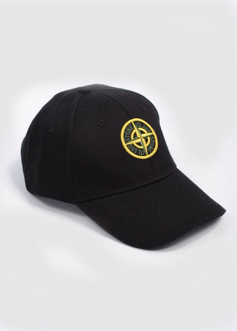 Stone Island cap zwart €59,00 Stone Island Cap, Stone Island, Baseball Cap, Baseball Hats, Baseball, Collage, Stone, Pins, Quick Saves