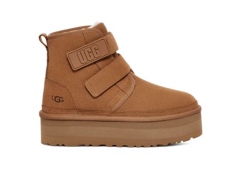 Shop the Neumel Platform chukka at ugg.com for FREE shipping on full-price orders! Ugg Neumel Platform Boots, Ugg Neumel Platform, Chestnut Boots, Crocs Fashion, Ugg Neumel, Fur Shoes, Vanilla Girl, Shoes Outfit, Shearling Boots